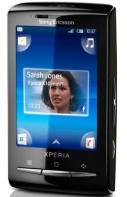 Spesifikasi Harga Sony Ericsson Xperia X10 Mini