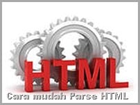 Cara Parse Kode HTML
