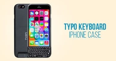 Typo Keyboard iPhone Case