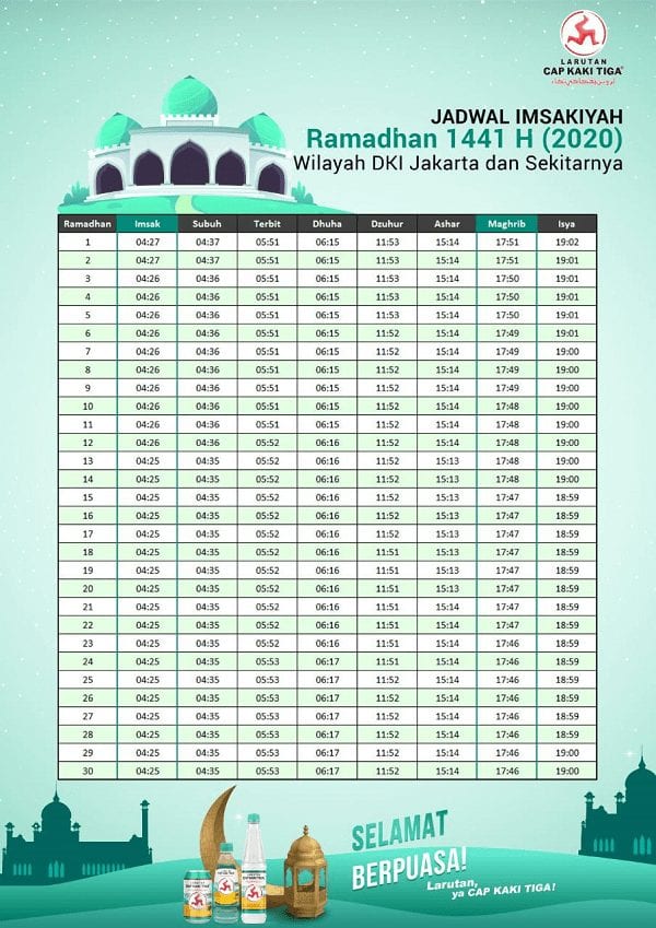 Jadwal Ramadhan
