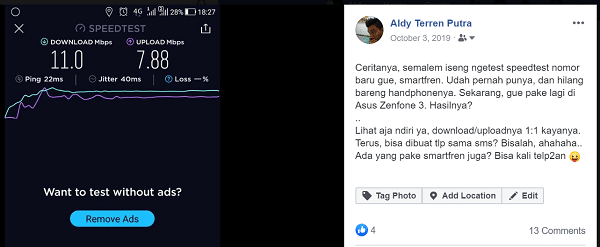 Pengalaman Menggunakan Smartfren Unlimited