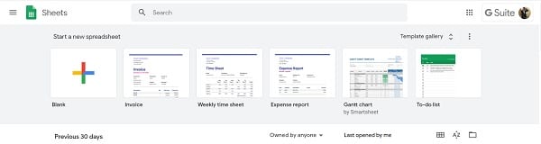 Membuka File Google Sheet Melalui Browser