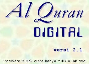 Software Al-Quran Digital 2.1