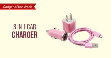 3 in 1 car charger