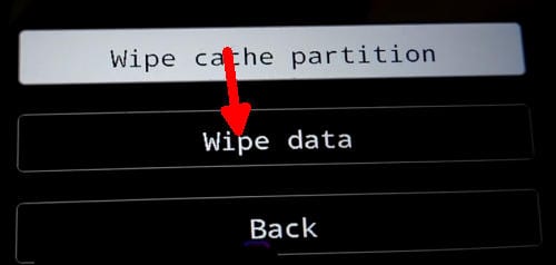 Wipe Data HP